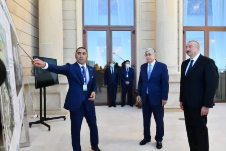 İlham Əliyev və Tokayev Füzuliyə getdi - YENİLƏNİB