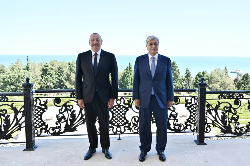 İlham Əliyev və Tokayev Füzuliyə getdi - YENİLƏNİB