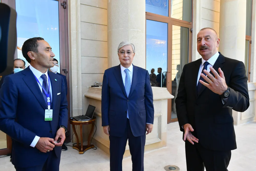 İlham Əliyev və Tokayev Füzuliyə getdi - YENİLƏNİB