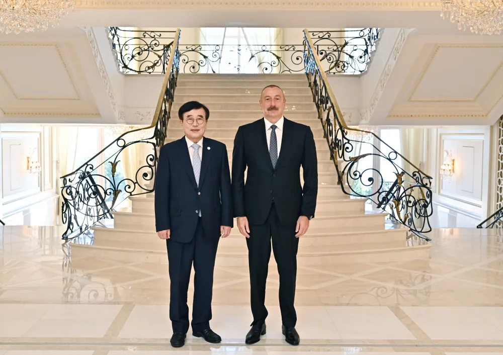 Prezident So Byoq Sunu qəbul edib - FOTO - YENİLƏNİB