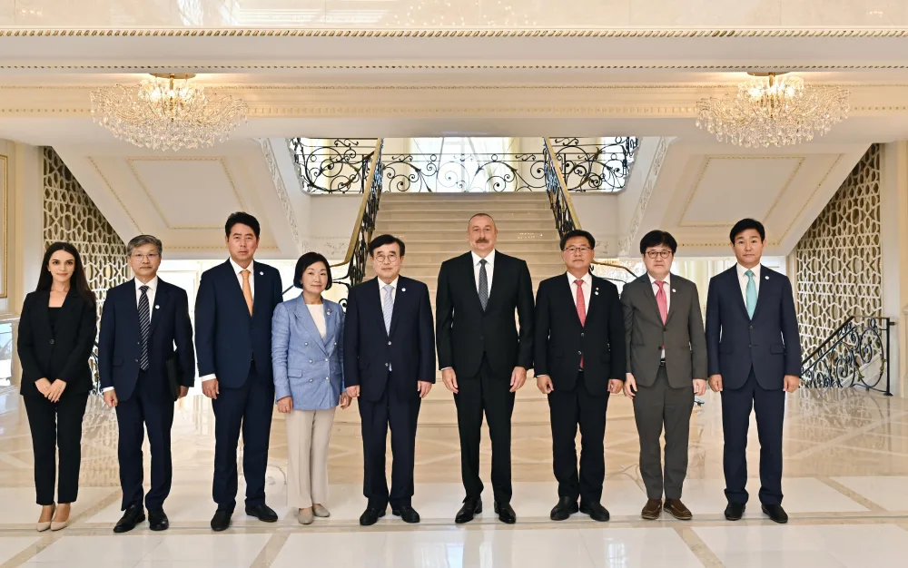 Prezident So Byoq Sunu qəbul edib - FOTO - YENİLƏNİB