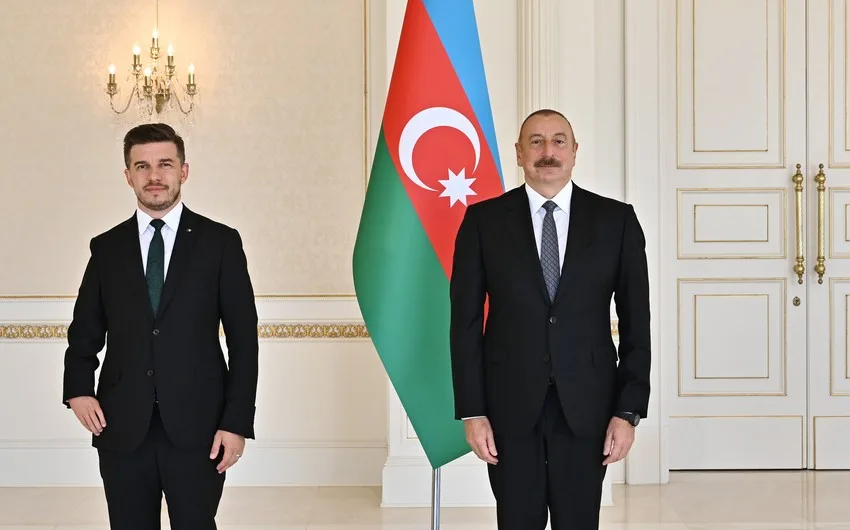 Prezident Adis Alagiçi qəbul edib - FOTO