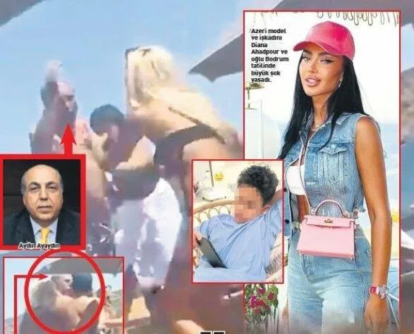 Diana Əhədpurla eks-deputat arasında DAVA DÜŞDÜ - FOTO