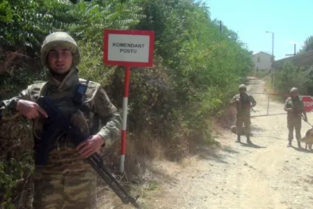 Laçın şəhəri, Zabux və Sus kəndlərində hərbi polisin xidməti fəaliyyəti təşkil edildi