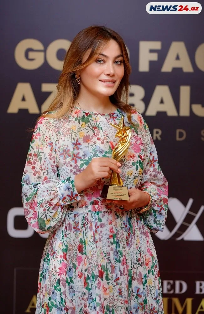 "Gold Faces of Azerbaijan 2022" : Ruhi Əliyeva mükafata layiq görüldü- - FOTO__NEWL____NEWL__