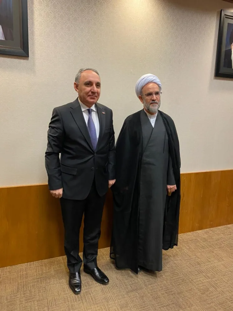 Baş prokuror İranın hüquq mühafizə orqanlarının rəhbərləri ilə görüşdü - FOTO