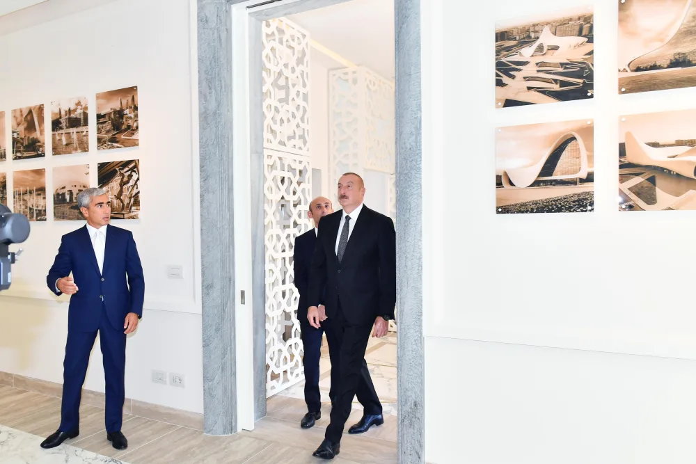 Prezident İtaliyada yeni səfirlik binasının açılışında - FOTO - YENİLƏNİB
