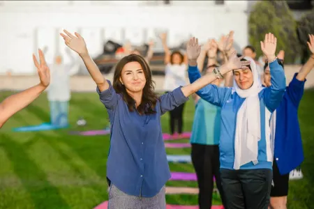 Şəhid xanımları "Günəşə salam" layihəsində- - VİDEO