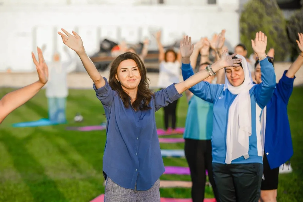 Şəhid xanımları "Günəşə salam" layihəsində- - VİDEO