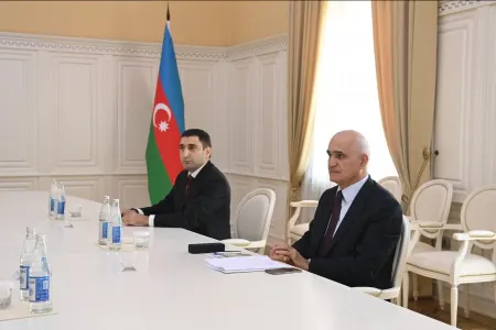 Şahin Mustafayev səfirlə görüşdü