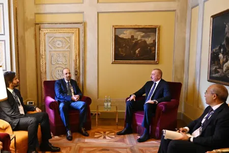 Prezident Səudiyyə Ərəbistanının investisiya naziri ilə görüşdü - FOTO