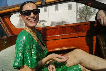 Bakının eks-merinin nəvəsi Venesiya Film Festivalında - Fotolar