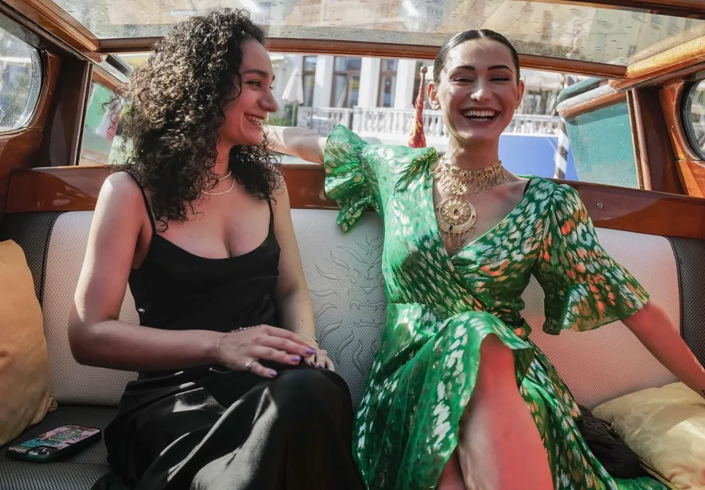 Bakının eks-merinin nəvəsi Venesiya Film Festivalında - Fotolar