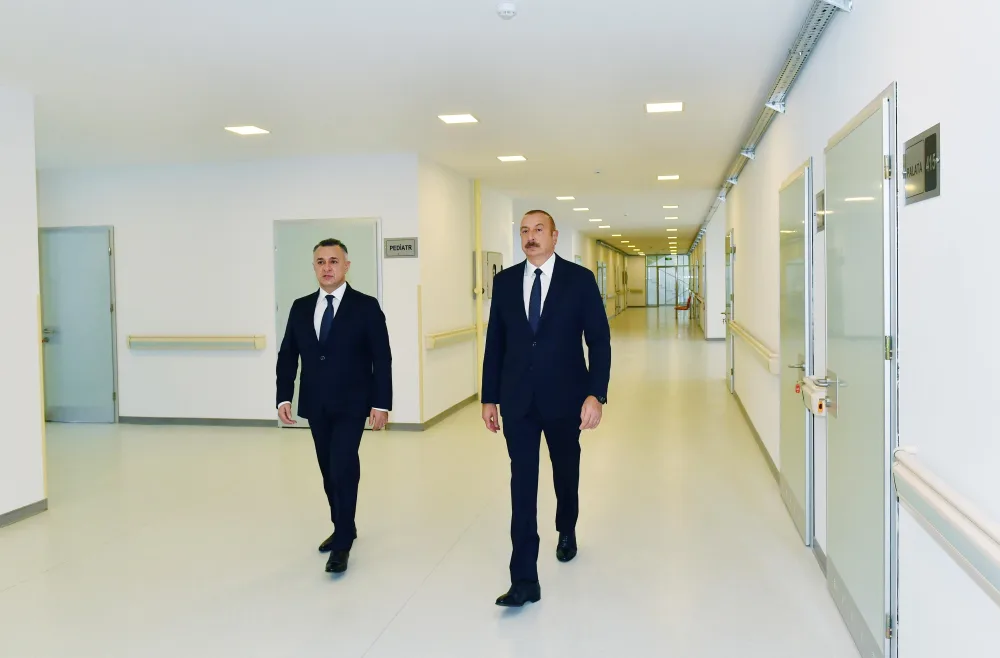 Prezident Vərəm Xəstəlikləri Sanatoriyasının açılışında