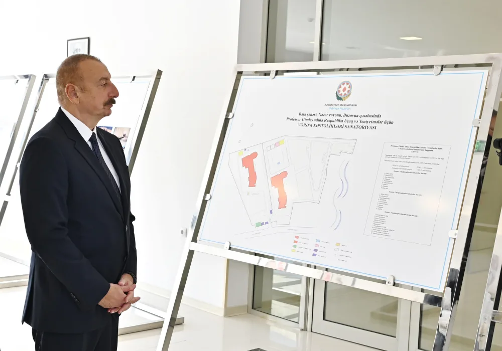 Prezident Vərəm Xəstəlikləri Sanatoriyasının açılışında