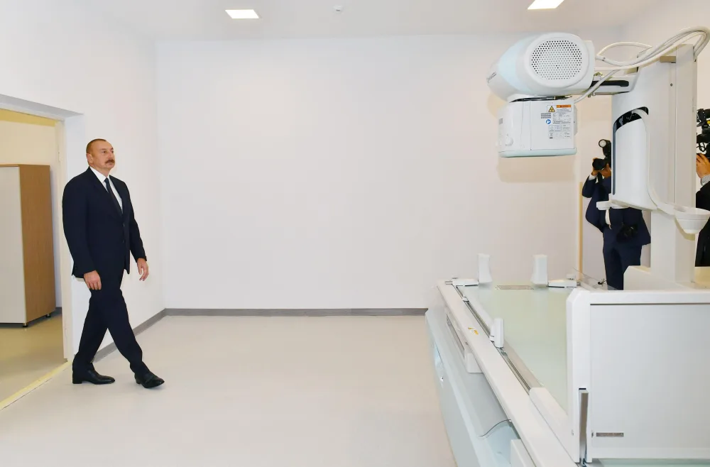 Prezident Vərəm Xəstəlikləri Sanatoriyasının açılışında