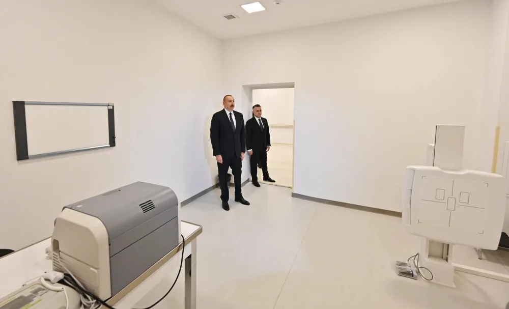Prezident Vərəm Xəstəlikləri Sanatoriyasının açılışında