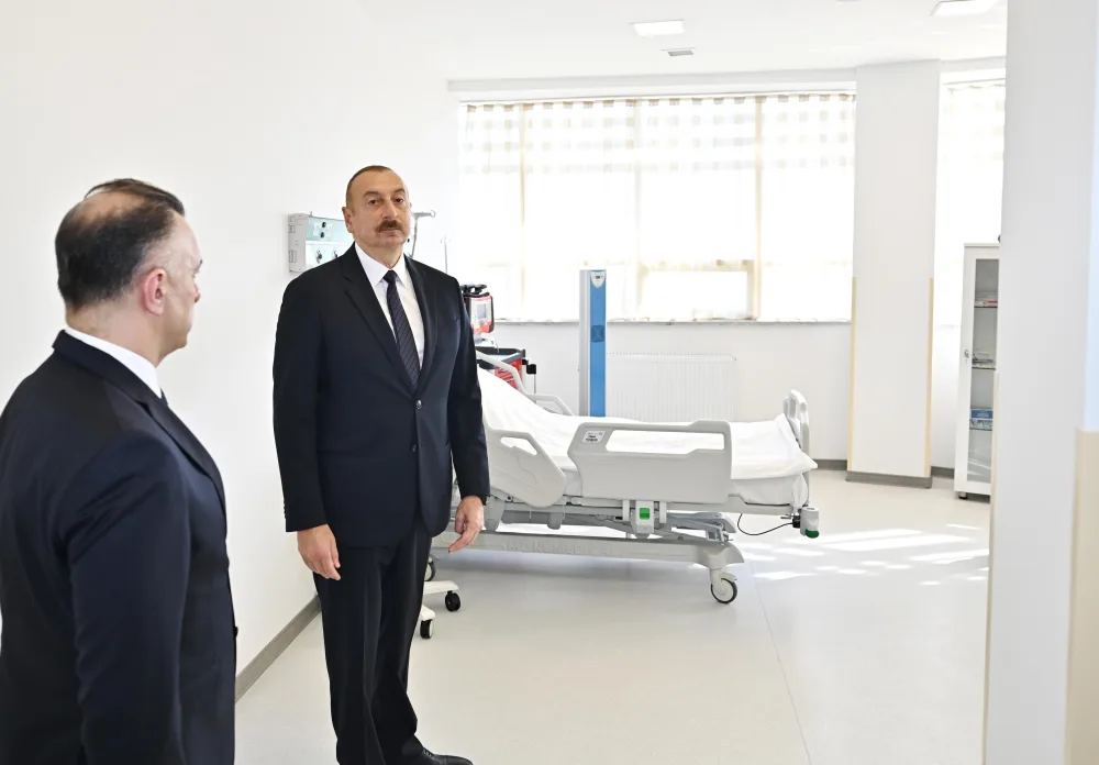 Prezident Vərəm Xəstəlikləri Sanatoriyasının açılışında