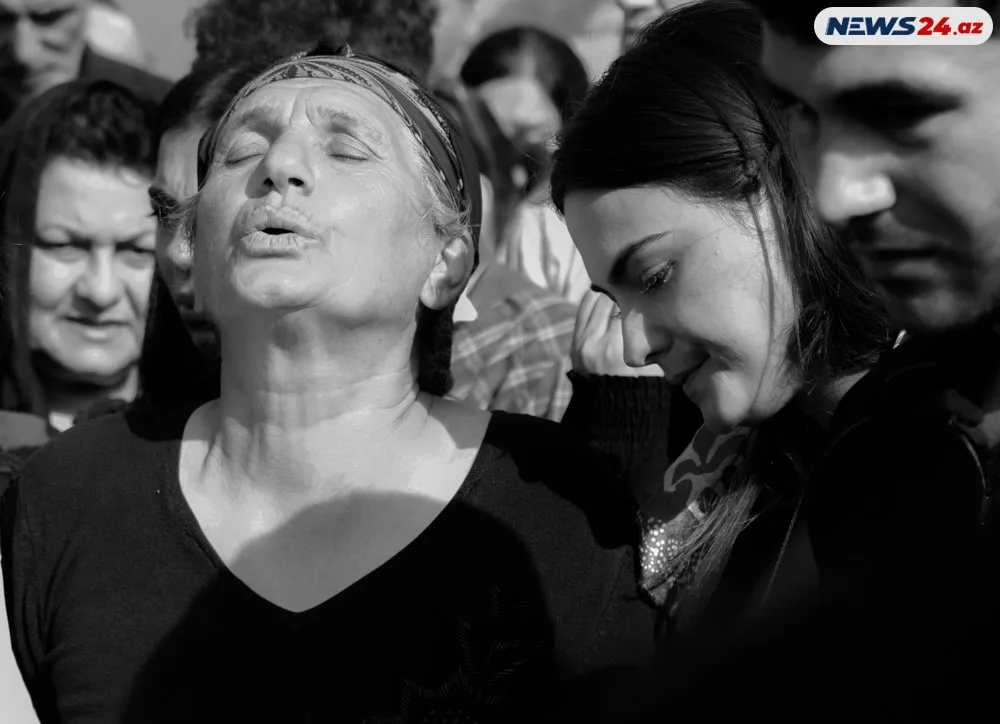 Şəhid Səbuhi Əhmədov dəfn edildi - FOTOLAR
