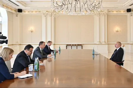 İlham Əliyev Toivo Klaarı qəbul etdi