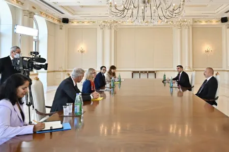 Prezident Anna Byerdeni qəbul etdi