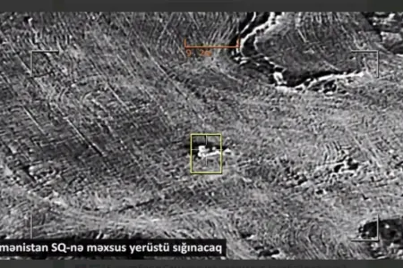 Düşmənin şəxsi heyəti və döyüş mövqelərinin məhv edilmə anı - YENİ GÖRÜNTÜLƏR