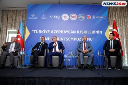 Türkiyə-Azərbaycan əlaqələrinin dünəni və sabahı: Bakıda simpozium keçirildi - VİDEO