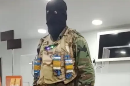 Kutaisidə banka silahlı hücum edən şəxs həbs edilib