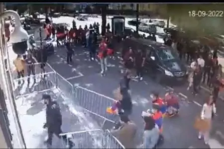 Azərbaycanın Fransadakı səfirliyi erməni fanatiklərin hücumları ilə bağlı bəyanat yaydı