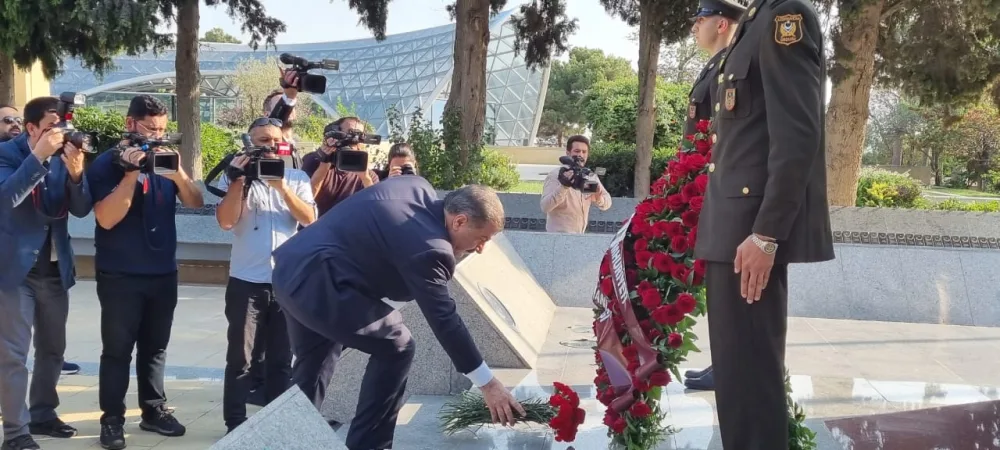 Türkiyənin səhiyyə naziri Azərbaycanda işgüzar səfərdədir - FOTO