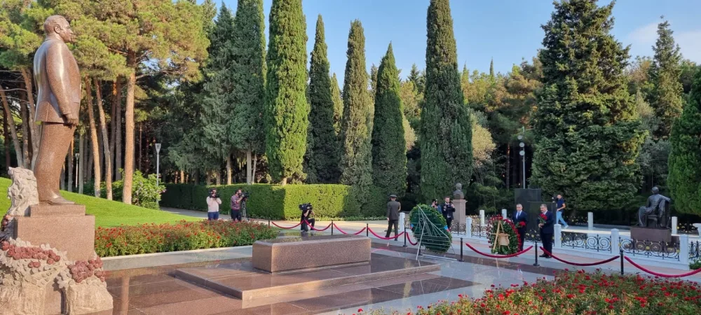 Türkiyənin səhiyyə naziri Azərbaycanda işgüzar səfərdədir - FOTO