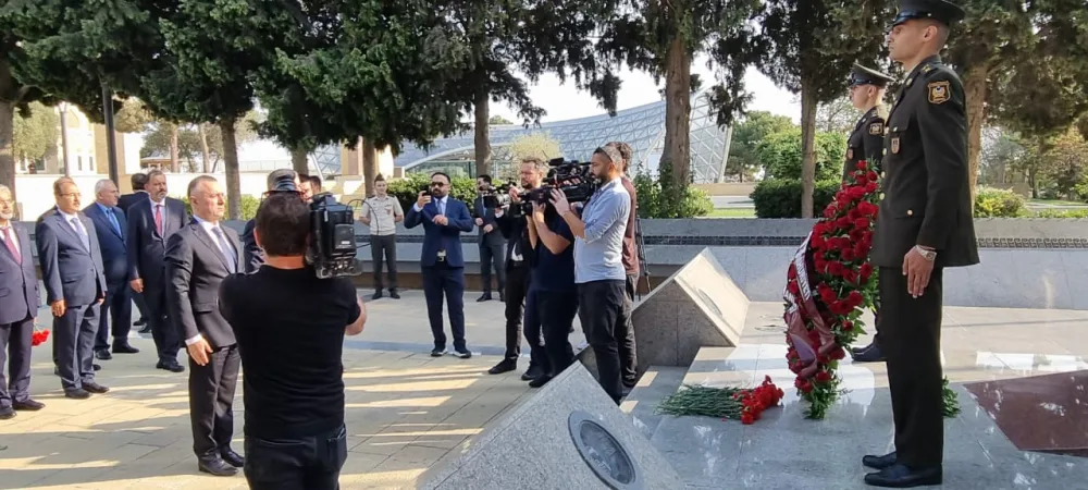 Türkiyənin səhiyyə naziri Azərbaycanda işgüzar səfərdədir - FOTO