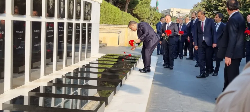 Türkiyənin səhiyyə naziri Azərbaycanda işgüzar səfərdədir - FOTO