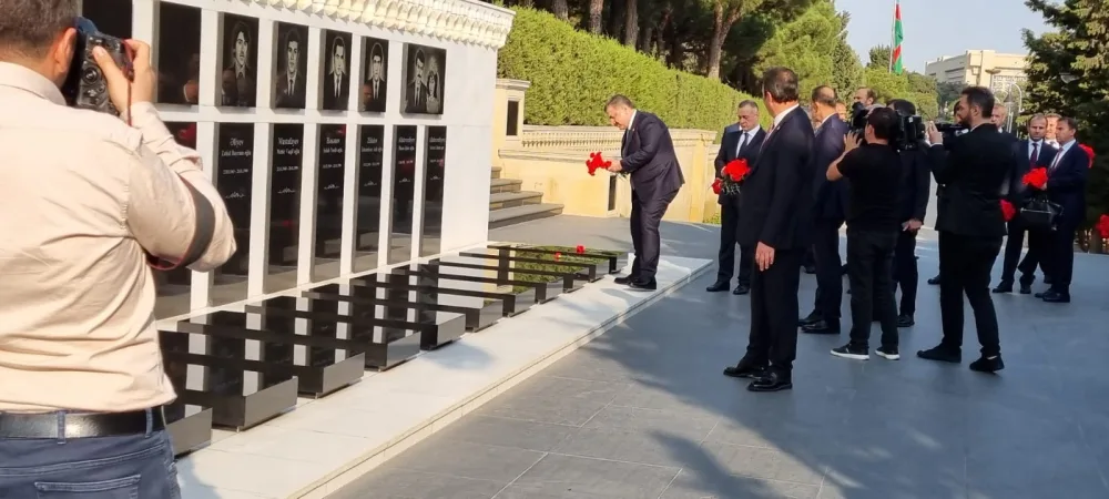 Türkiyənin səhiyyə naziri Azərbaycanda işgüzar səfərdədir - FOTO