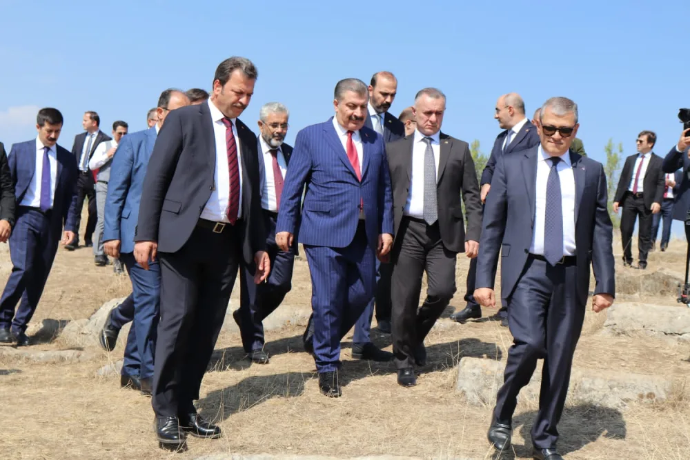 Türkiyənin səhiyyə naziri Şuşada - FOTO