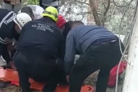 Bakıda 13 yaşlı uşaq binadan yıxıldı - VİDEO