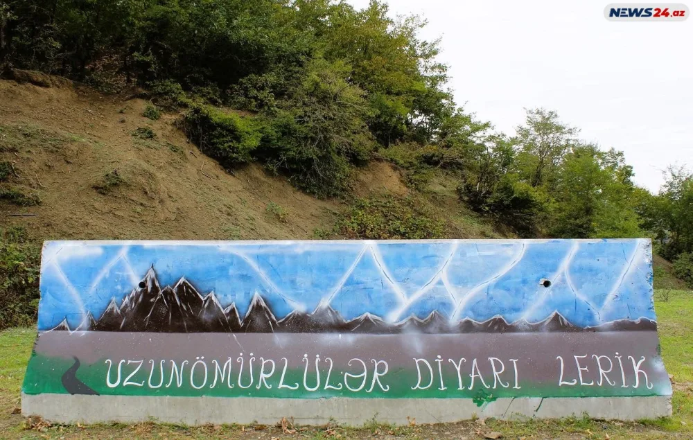 Lerik gənclərindən MARAQLI TƏŞƏBBÜS: Beton bəndlərin üzərində... - FOTO