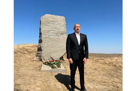 Prezidentlə xanımı Füzuliyə getdi