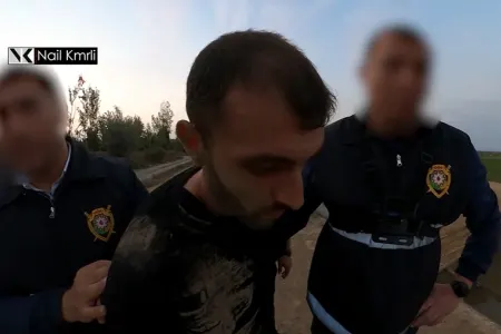 Polisin sinəsinə yerləşdirilmiş kameraya düşən əməliyyatın - ŞOK GÖRÜNTÜLƏRİ - VİDEO