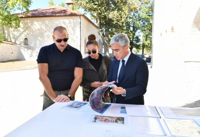 Prezident və birinci xanım Şuşada - FOTO - YENİLƏNİB
