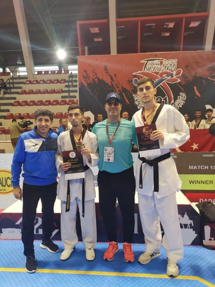 Azərbaycan taekvondoçusu Avropa çempionu oldu - FOTO