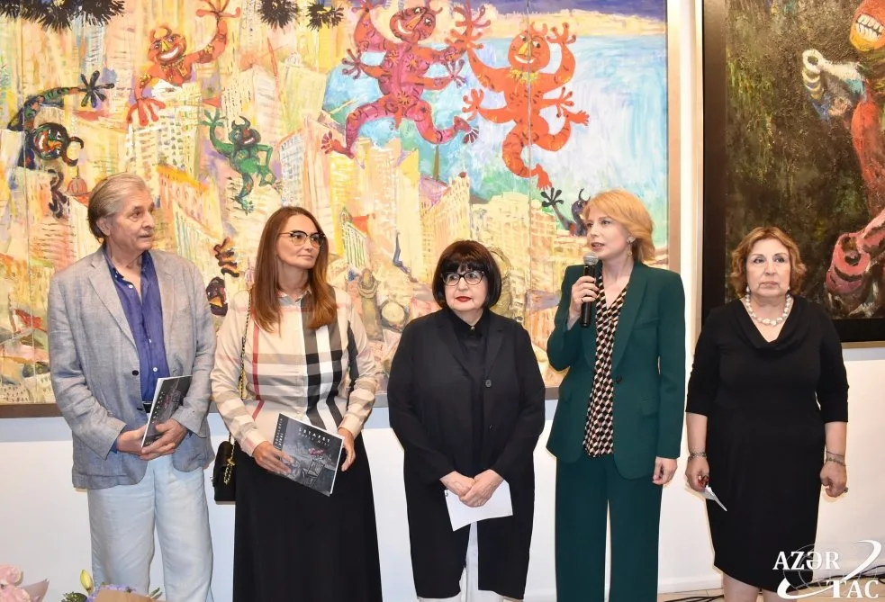 Müasir İncəsənət Muzeyində “Rənglərin sirri” adlı sərgi açılıb - FOTO