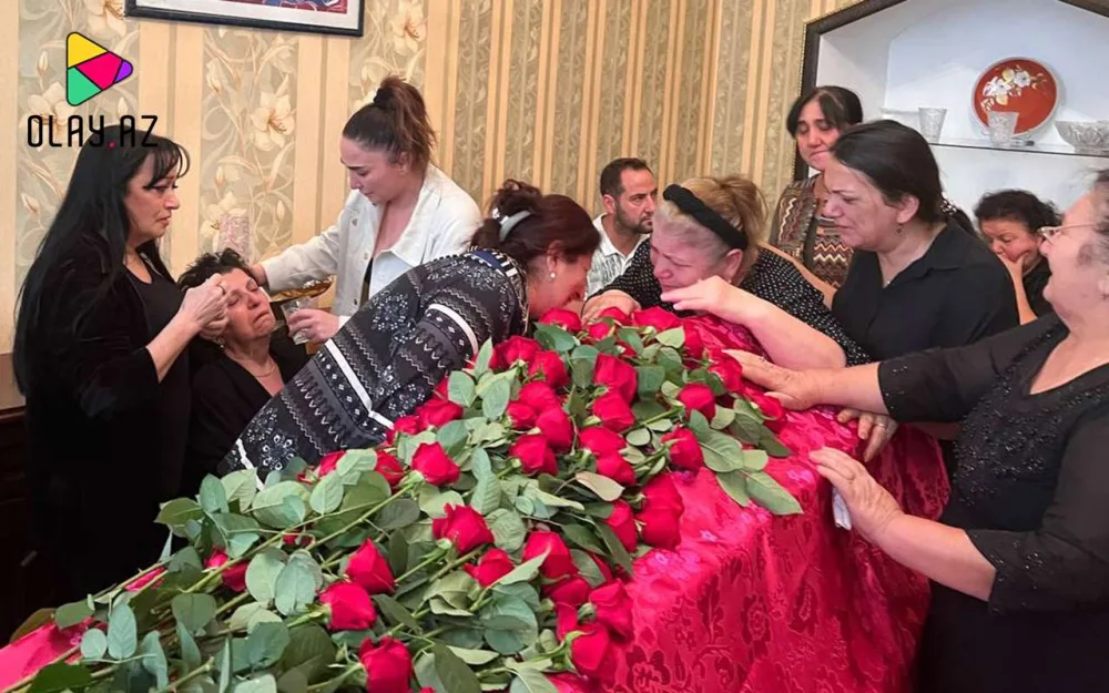 Ailəsi Rəhim Rəhimli ilə vidalaşır - Video/Foto