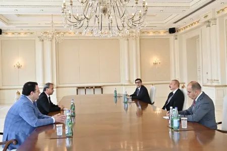 Prezident Arkadi Dvorkoviçi qəbul etdi
