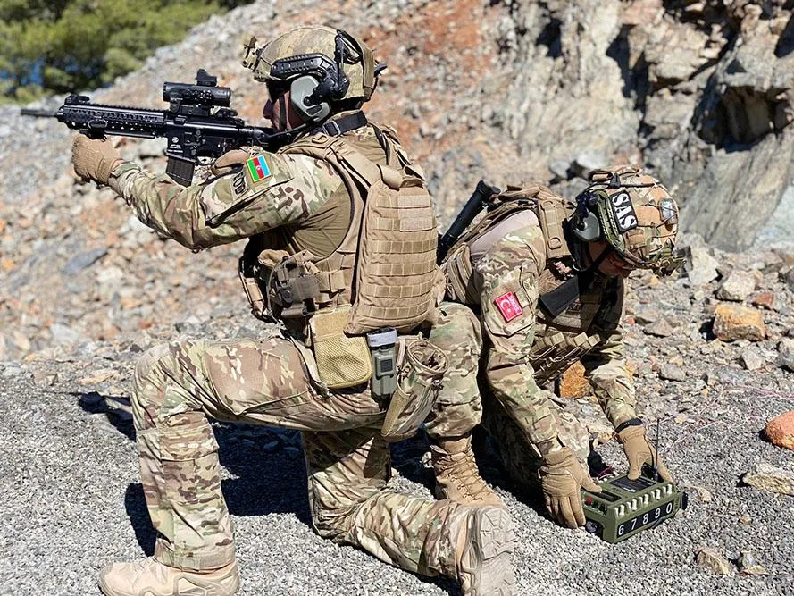 Azərbaycan və Türkiyə HDQ-nin xüsusi təyinatlıları birgə təlimdə - VİDEO