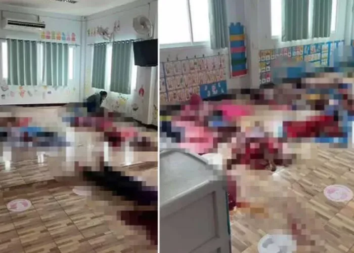 Uşaq bağçasında dəhşətli hadisə: - 34 nəfər ölüb - FOTO