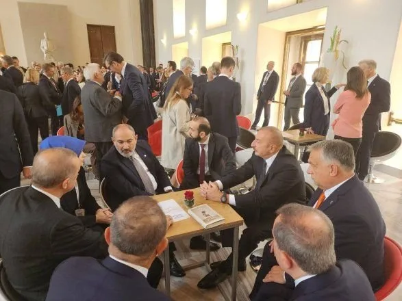 Əliyev, Ərdoğan və Paşinyan bir arada - Tarixi görüş - FOTO