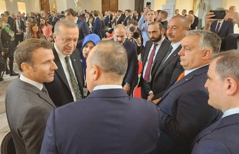 Əliyev, Ərdoğan və Paşinyan bir arada - Tarixi görüş - FOTO