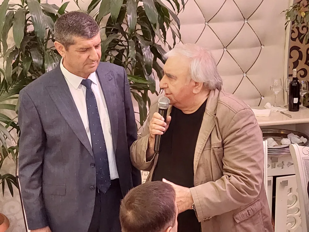 Şəmistan Əlizamanlının oğlunun toyundan - Fotolar