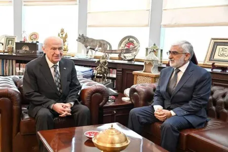 Mirmahmud Mirəlioğlu Dövlət Baxçalı ilə görüşdü - FOTO